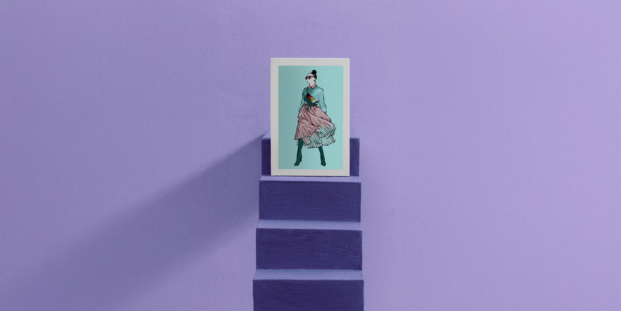 David Undetiwan atelier mock-up, refined paper artwork displayed with tactile sophistication