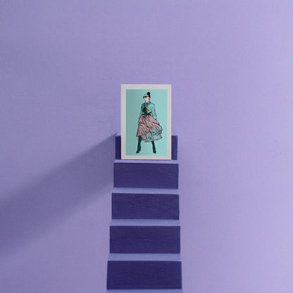 David Undetiwan luxury artwork Rise, limited edition Fiore paper print, craftsmanship detail, couture-inspired
